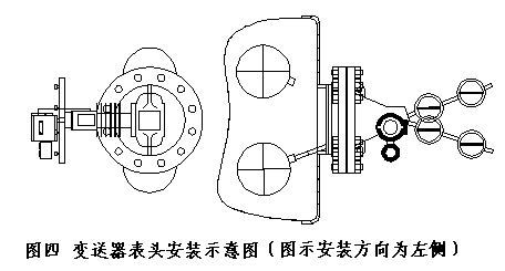 变送器表头安装示意图