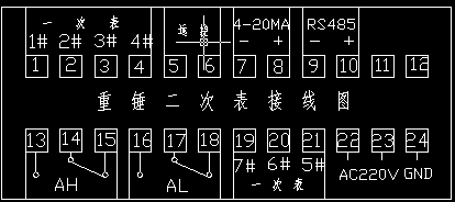 二次表接线图